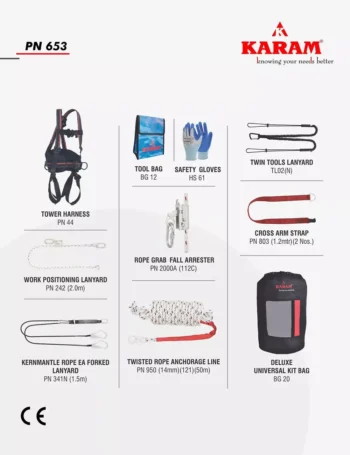 Telecom Tower Climbing Kit PN653