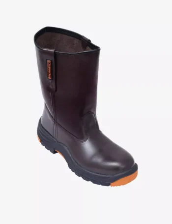 BLACKDECKER Brown Half Knee Safety Shoes BXWB0171IN
