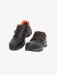 Black Leather Safety Shoes BXWB0191IN