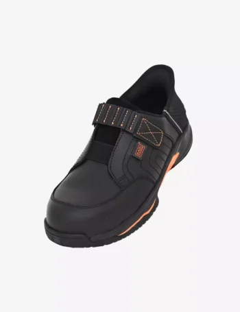 Crazy Horse Leather Grain Leather EVA Rubber TPU PU Safety Shoes BXWB0206IN