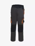 BLACKDECKER Workmen 100% Cotton Black & Grey Trouser BXWW0421IN
