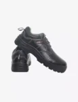 FS112 Buff Black Grain Apollo Print Leather Safety Shoes FS112BL(SWDAMN)RO