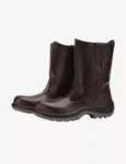 High Ankle Rigger Dark Brown Leather Safety Shoes FS51RG(SWDAMN)