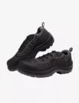Executive Sporty Lace-Up Black Leather Safety Shoes FS62BL(FWDAMN)
