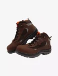 Executive Sporty Lace-Up Brown Leather Safety Shoes FS65BR(FWDAMN)