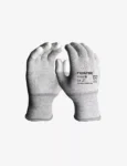 Grip and General Purpose White Polyester Material Gloves FT407