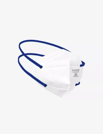 FFP2 Pollution Resistant Disposable Flat Fold Respirator with Head Strap FT351(P2)(WHITE)