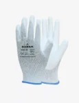 Polyester Liner with Polyurethane Coating (White) Safety Gloves HS23