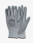 HPPEGlass Liner with Polyurethane Coating Safety Gloves HS44