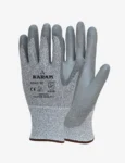 HPPE Glass Liner with Polyurethane Coating Safety Gloves TDM-Level B HS45