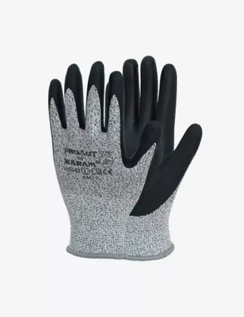 HPPE Liner with Black Nitrile Micro Foam Coating HS43