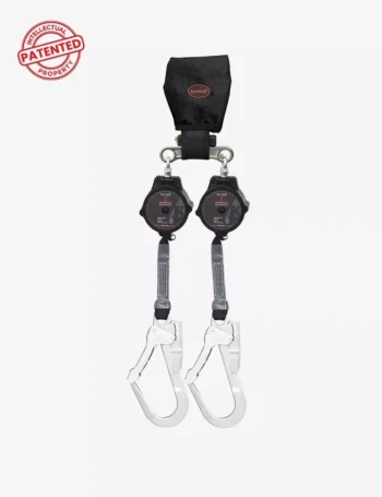 Mikron Twin Lanyard with Shock Pack MIC12N(131N)