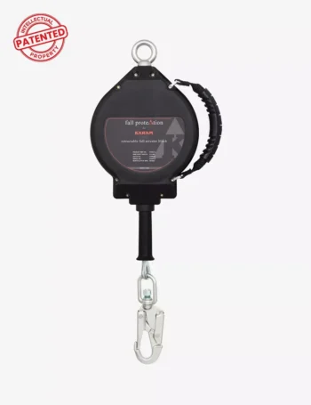 Retractable type Fall Arrest with Stainless steel Wire Rope Block PCGS20SS