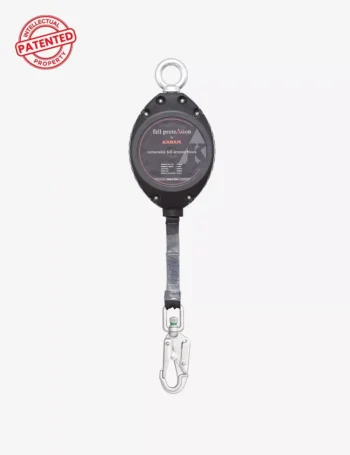 Retractable Blocks in Polymer Casing with Webbing Lanyard PCWB06