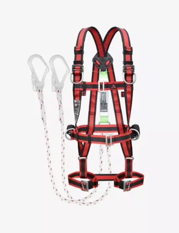 KARAM Full Body E-Con Harness with PN351 Forked Lanyards with Energy Absorber PN18(H)(WB)(351)(000_131)(1.8M)(STS01N)