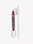 Guided type Fall Arrester System on Flexible Anchorage Line with Openable Rope Grab and Stitched Shock Absorber PN2000(B)