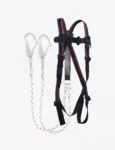 KARAM Rhino Harness PN21 with PN351 Forked Lanyards with Energy Absorber Hook PN131N