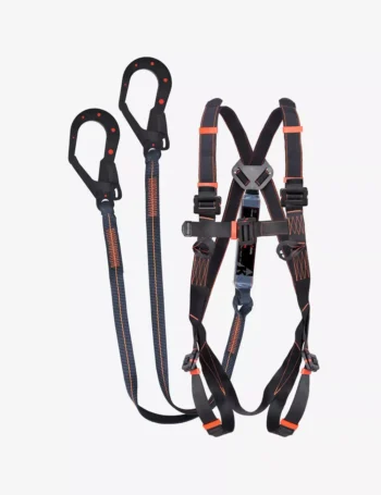 KARAM DIENOC Dielectric Non-Conductive Harness with DIENOC E.A Forked Lanyard PN22(DE)(PN361)(30)(DE)(000_166)(2.0M)