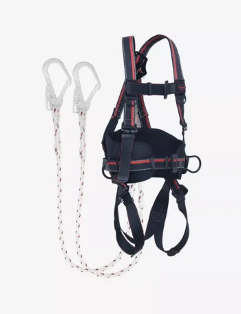 KARAM Rhino Harness PN41 with Work Positioning Belt and Forked Lanyard
