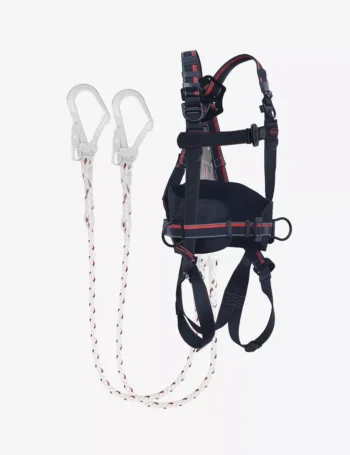KARAM Rhino Harness PN43 with Work Positioning Belt and Forked Lanyard