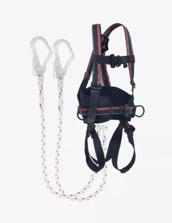 KARAM Rhino Harness PN44 with Forked Lanyard attached with PN112