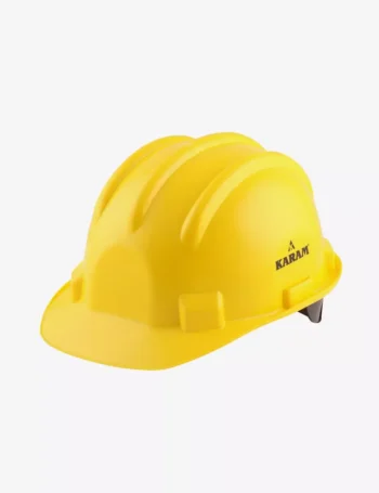 Safety Helmet with Protective Peak with Ratchet Type Adjustment PN521
