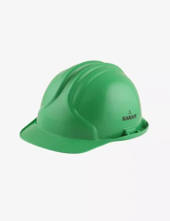 Safety Helmet with Protective Peak and Slider Type Adjustment PN561