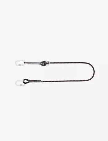 KARAM 2 m Work Positioning Lanyard with Ring Type Adjuster (Kernmantle Rope) PN244(2.0M)