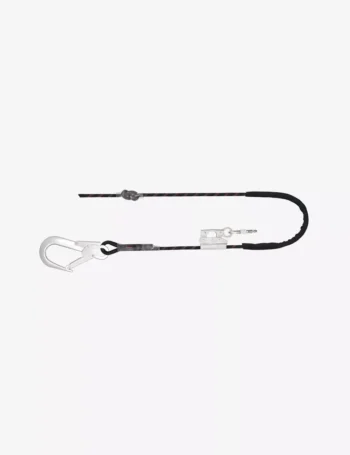 KARAM 2 m Work Positioning Lanyard with Grip Adjuster RG03 Protective Sleeve PN112 PN136 PN245(PR)(112_136)(2.0M)