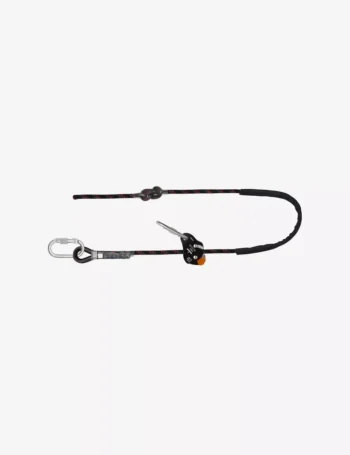 KARAM 2 m Work Positioning Lanyard with Grip Adjuster RG07 Protective Sleeve (Kernmantle Rope) PN247(PR)(2.0M)
