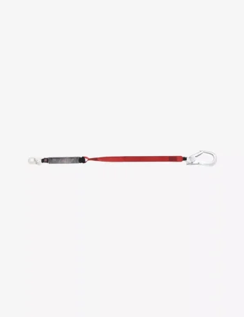 KARAM 2 m Energy Absorbing 44mm Webbing Lanyard One Side Hook PN121 and Other Side Hook PN136 PN329(A)(2.0M)