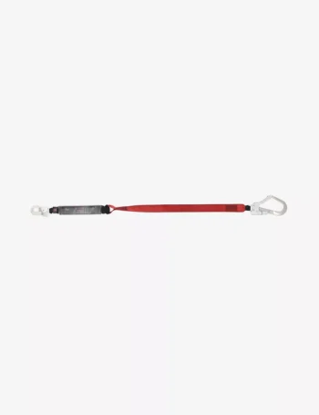 KARAM 1.5 m Energy Absorbing 44mm Webbing Lanyard One Side Hook PN121 and Other Side Hook PN131N PN329(1.5M)