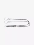 KARAM Forked Lanyard with Energy Absorber and Connectors PN112 & PN136