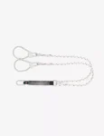KARAM Forked Lanyard with Energy Absorber and Connectors PN112 & PN132