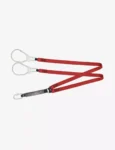 KARAM 2 m Forked Lanyard with Energy Absorber One Side Karabiner PN112 and Other Side Hook PN132 PN361(112_132)(2.0M)