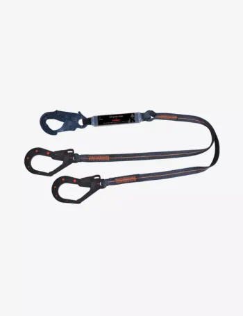 KARAM 2 m Dienoc E.A. Forked Lanyard with Dielectric Hooks PN166 PN361(30)(DE)(2.0M)
