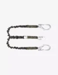 KARAM 2 m Revolta Expandable Internal Shock Absorbing Forked Lanyard (Orange Variant Industrial) PN371(IS)(A)(OR)(2.0M)