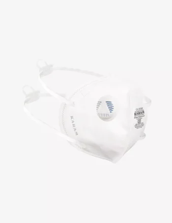 FFP2 SL NR D Pollution Resistant Disposable Face Respirator with Adjustable Headband and Exhalation Valve RFH12