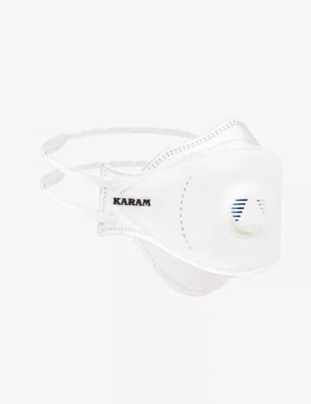 FFP1 NR D Disposable Fish type Respirator with Headband and Exhalation Valve RFTH11(WHITE) - Pack of 1
